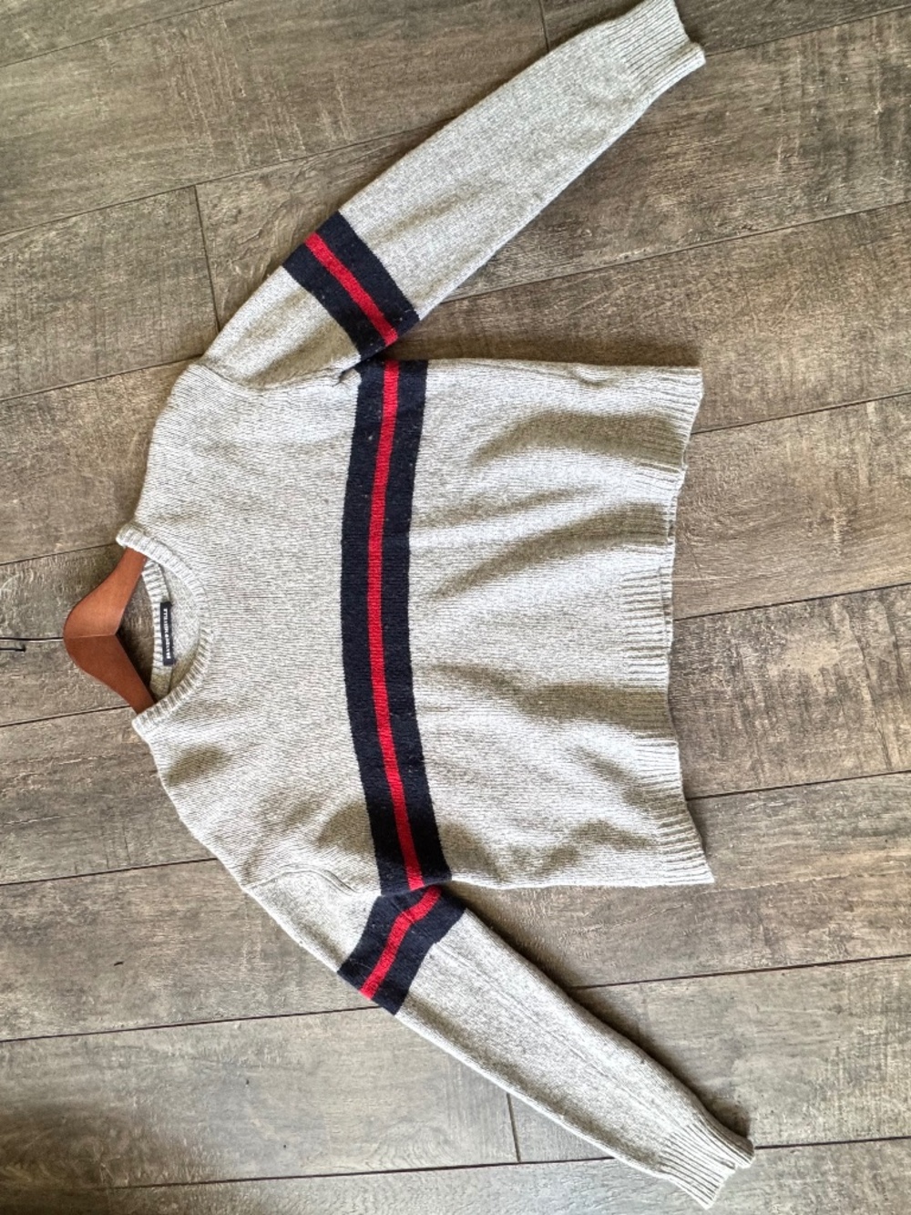 Stripped cozy sweater